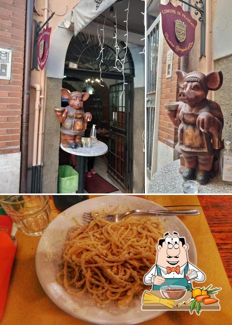 Spaghetti alla bolognese al Osteria Il Grappolo D'Oro