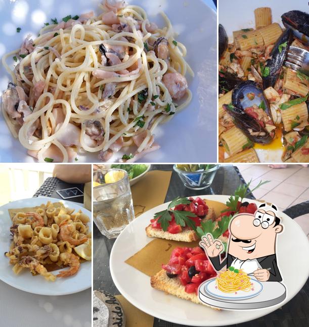 Spaghetti alla carbonara al Lido Aurora