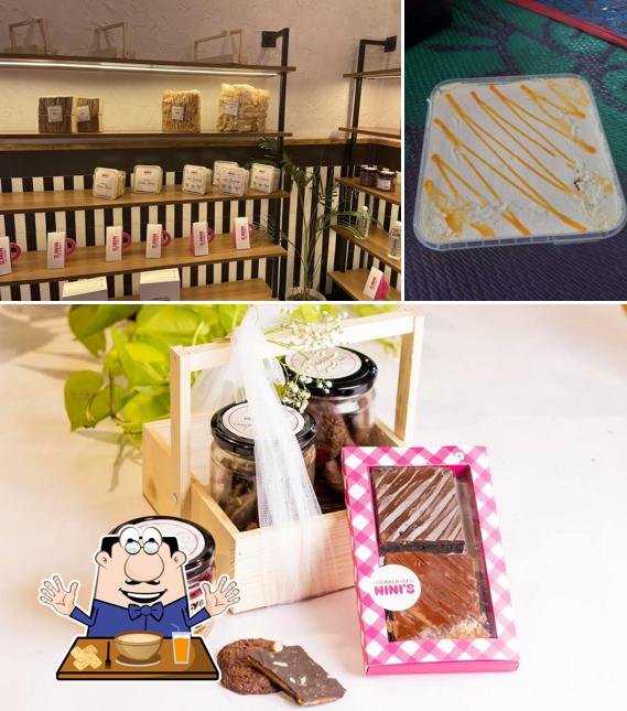 Among different things one can find food and interior at Baked By Nini's - Vesu