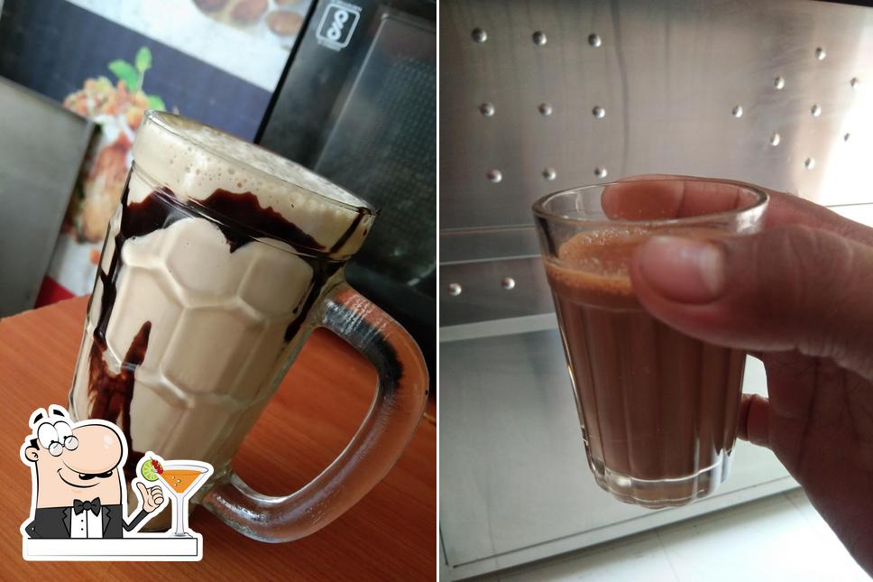 Order a drink from the menu