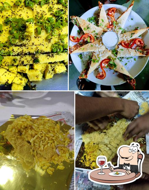 Food at Jay Khodiyar Kumbhaniya Bhajiya & Khaman House