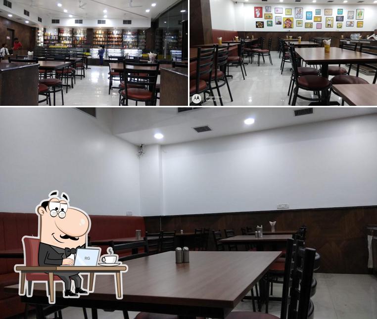 The interior of Krishnum Food Factory
