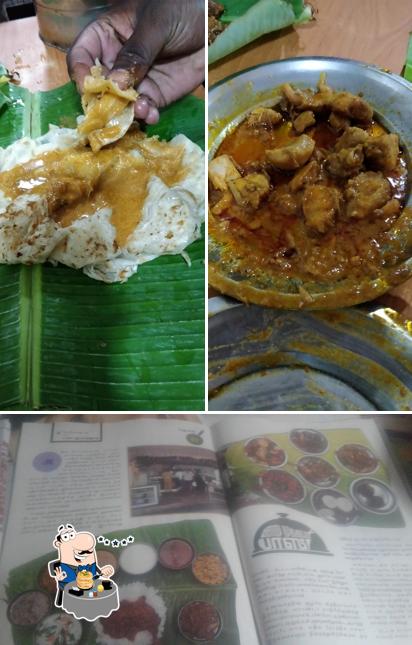 Chicken curry and beef tartare at Koorai Kadai