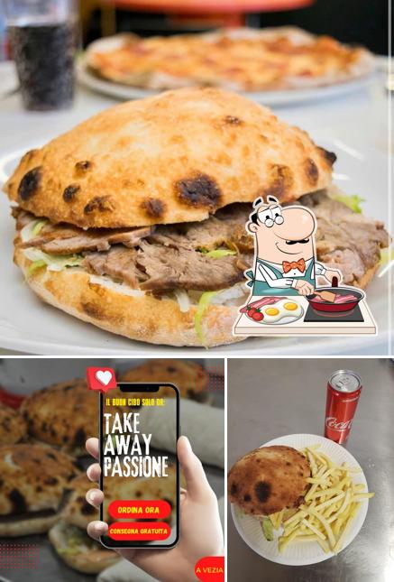 Omelettes al Pizzeria Take Away Passione