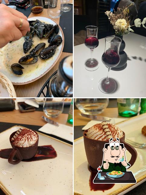 Mousse al cioccolato al Restaurnt KULF