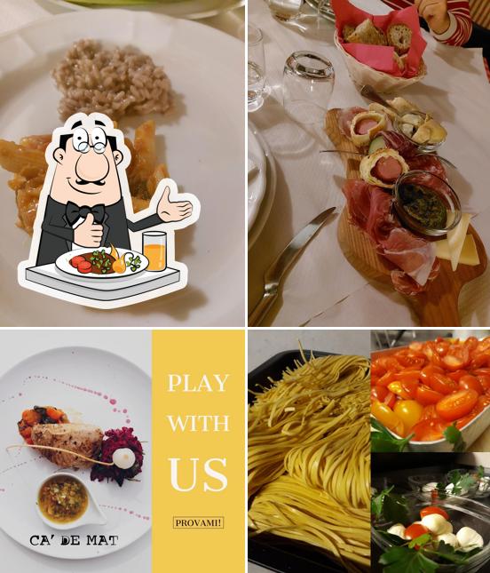 Antipasto al Ristorante Ca' De Mat