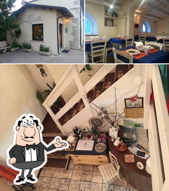 Dai un'occhiata agli interni di Campacavallo
