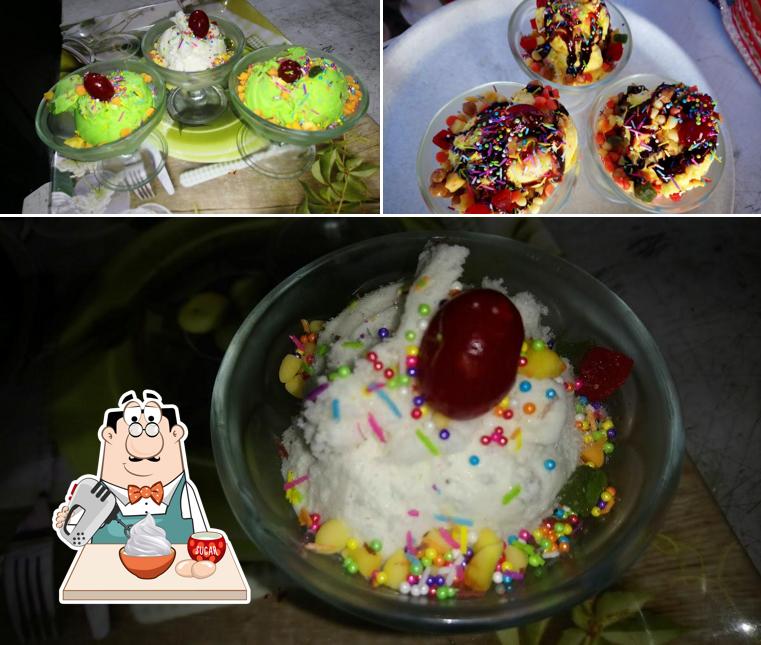 Sri sai Durga family RESTAURANT Ring Road offers a selection of sweet dishes