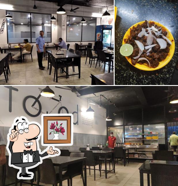 Bismillah Family Restaurant is distinguished by interior and food