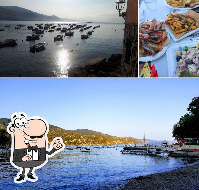 Guarda la immagine che presenta la esterno e cibo di Il Chiosco del Ducato di San Michele