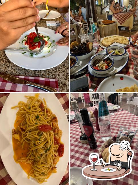 Platti al il pomodoro restaurant