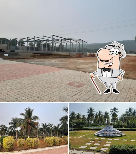 You can get some fresh air outside NVR Resort