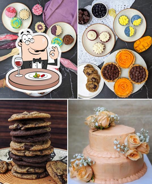 Food at Crazy Dessert Lady