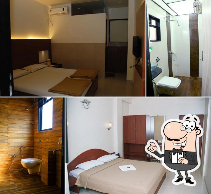 The interior of Hotel Alka Residency The Budget Business Hotel