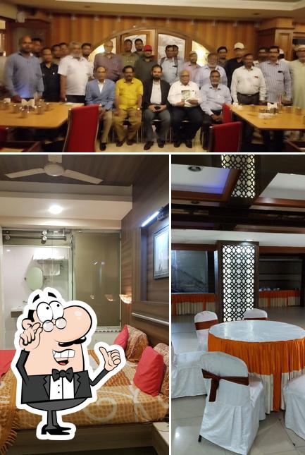 The interior of Hotel Tara International