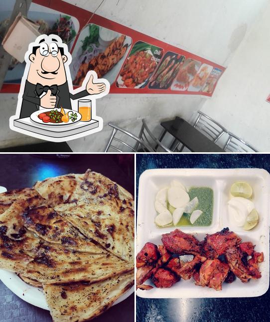Food at Kanwal Fried Chicken