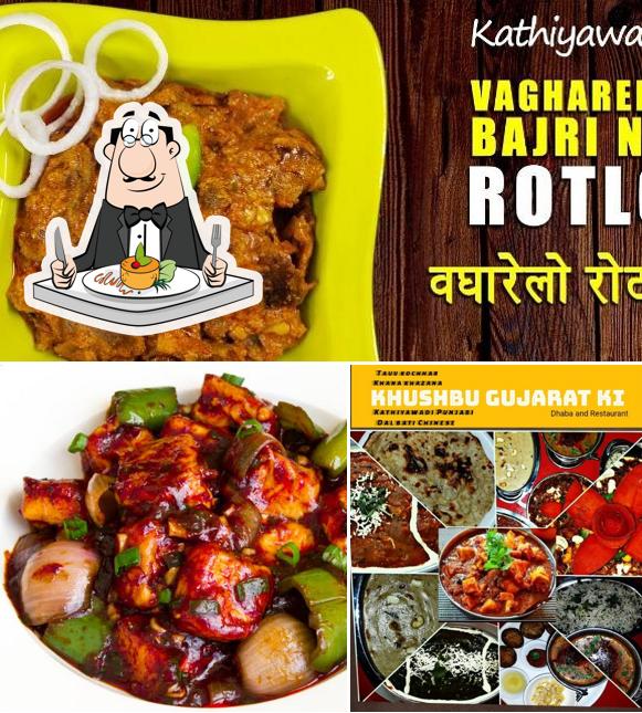 Food at Khushboo Gujarat Ki Restaurant