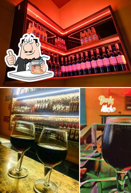 Get a drink from the menu