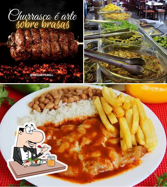 Platos en Nelory Grill