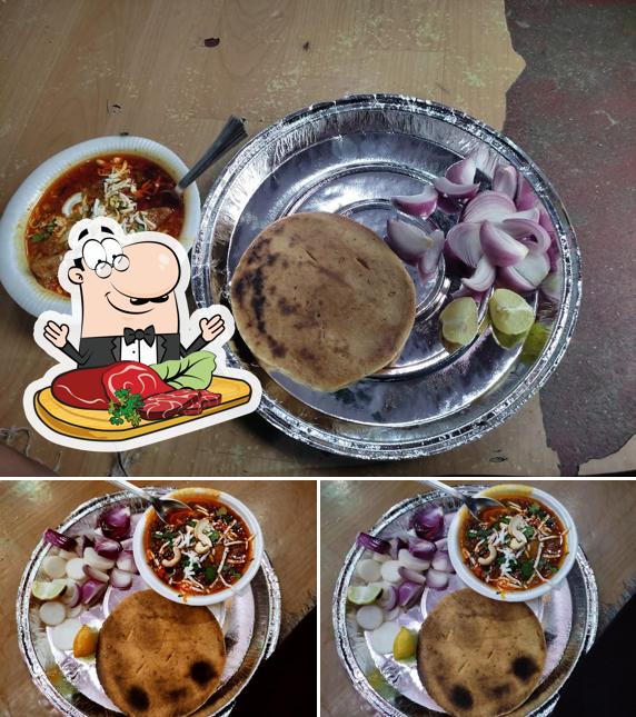 Try out meat dishes at Baba misthan bhandar