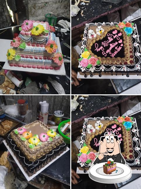Chocolate cake at Sivam sweets&bakery