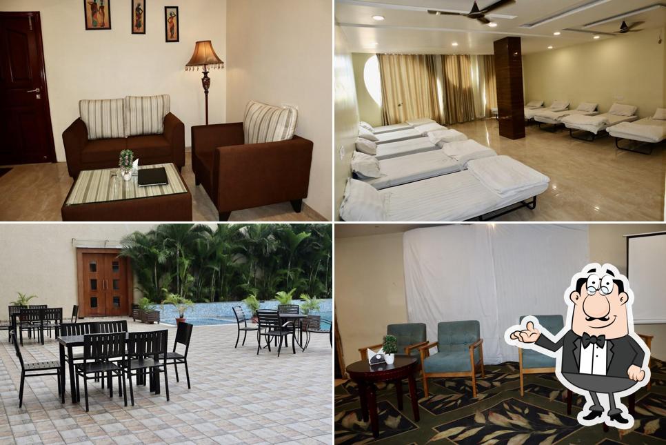 The interior of The Park Club And Resort