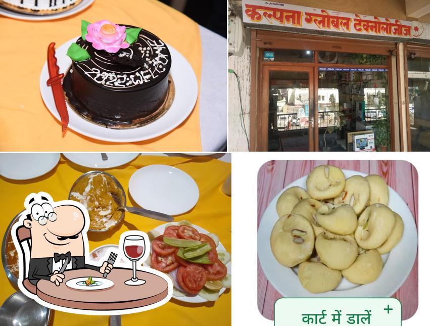 Food at Saffron Restaurant