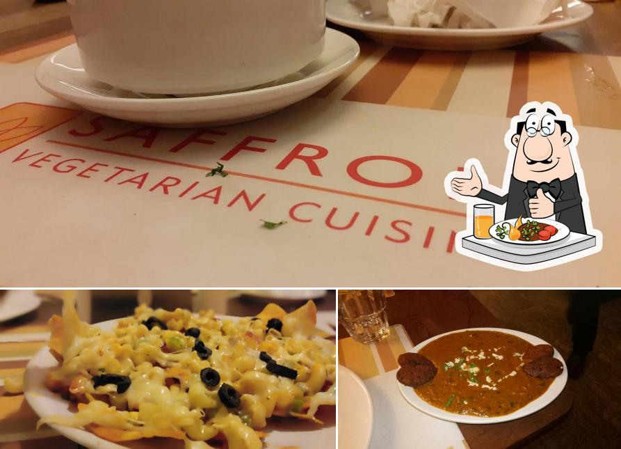 Food at Saffron Vegetarian Cuisine