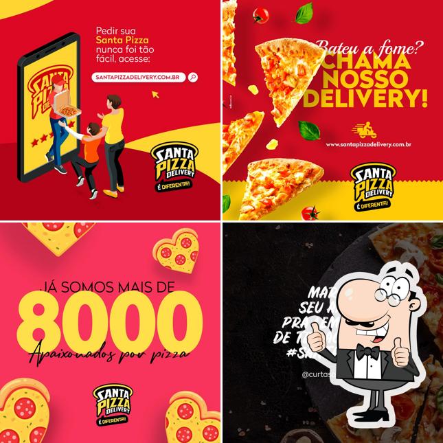 Santa Pizza Delivery