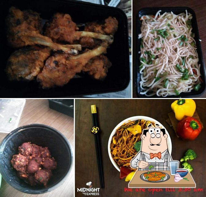 Chicken wings at Wok 123