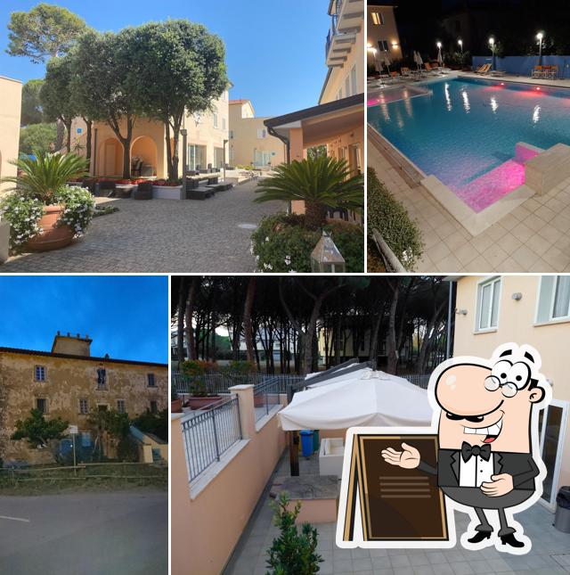 Gli esterni di Bolgheri Marina Resort