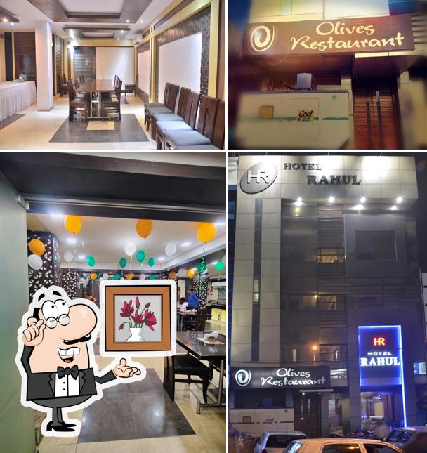 Check out how Olives Restaurant (A Unit of Hotel Rahul) looks inside