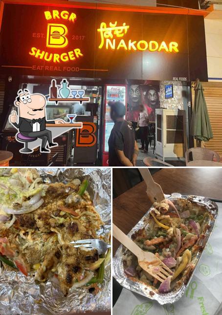 Brgr shurger is distinguished by interior and food