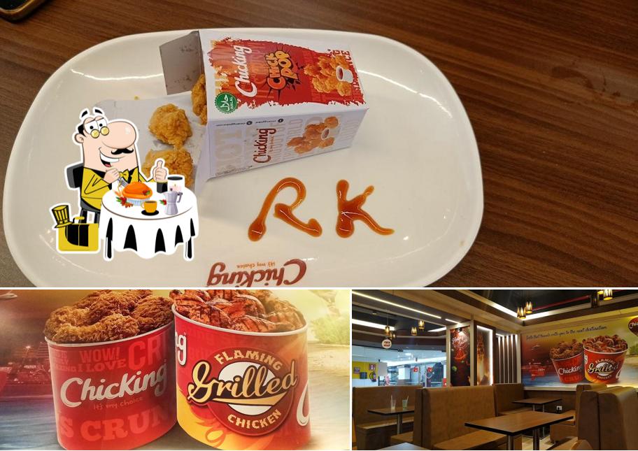 The restaurant's food and interior