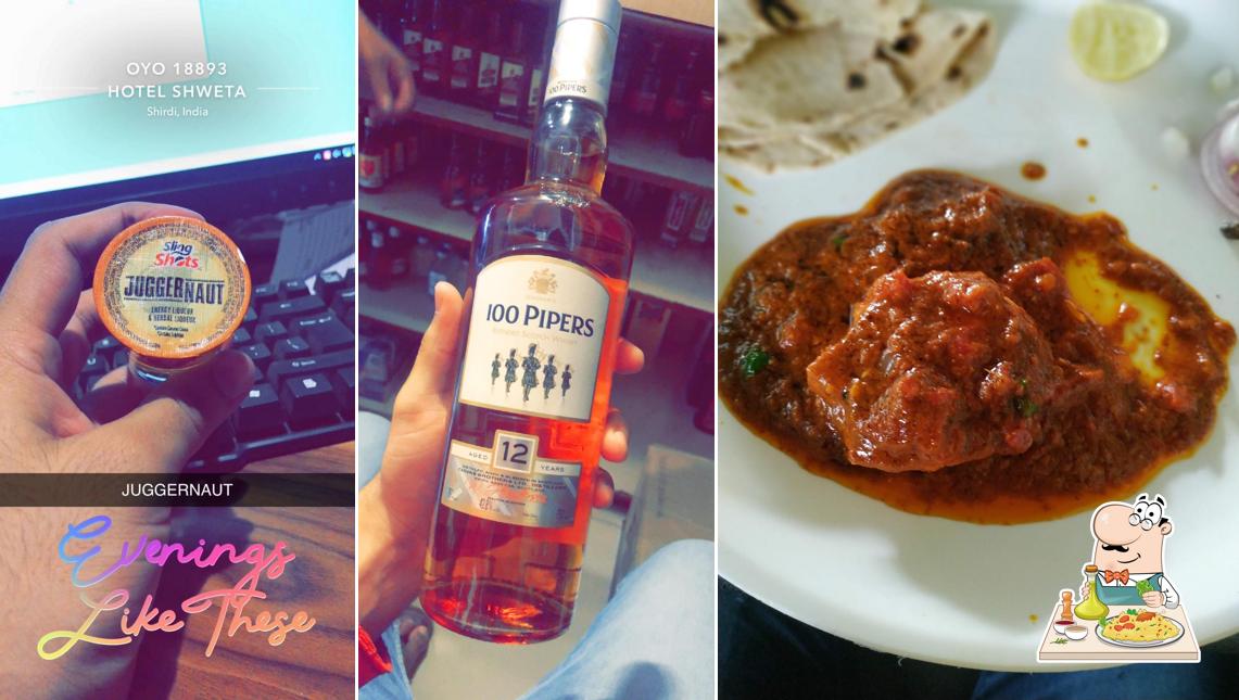 Food at Hotel Shweta Bar, Resto & Lodging