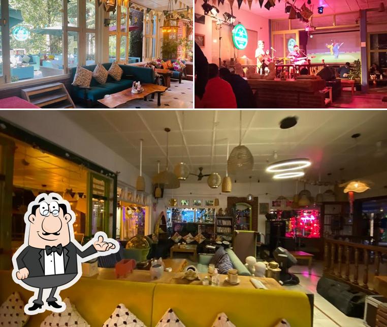 The interior of Panjtara Bar & Grill