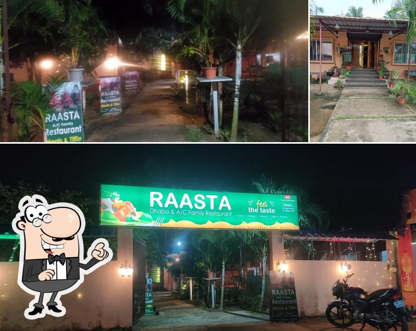 The exterior of Raasta Restaurant