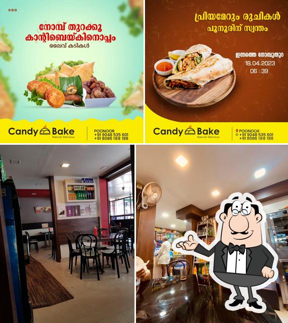 Candy Bakes is distinguished by interior and food