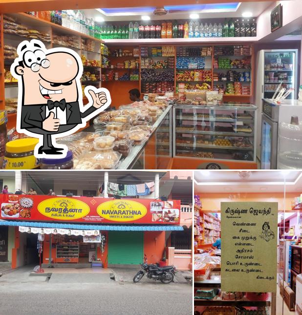 See this image of Navarathna Sweets & Bakery