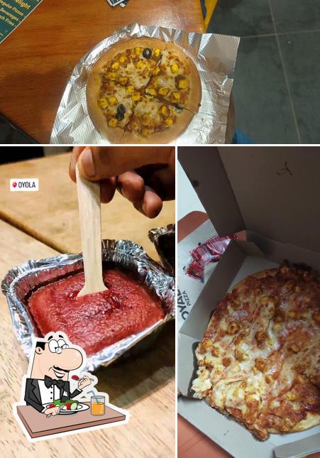 Food at Oyalo pizza kumbakonam