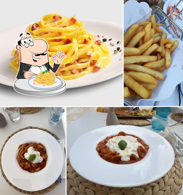 Spaghetti alla carbonara al Petit Bistrot Ostuni