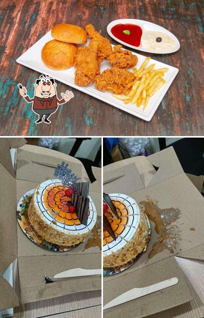 This is the photo showing food and interior at Pista House Bakery