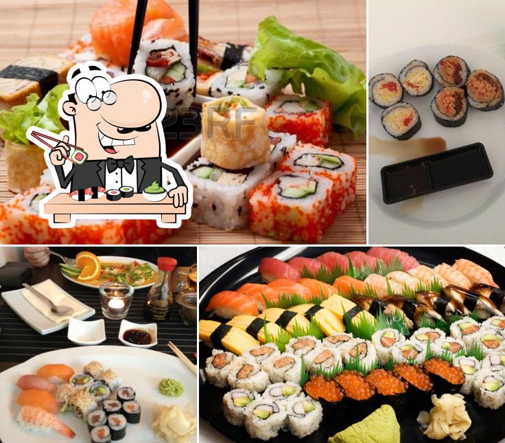 Ordina le diverse opzioni di sushi