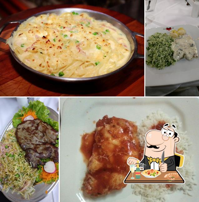 Platos en Restaurante Roma