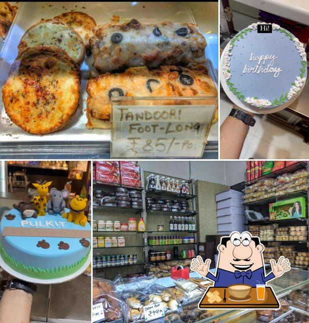 Meals at Puffs N Cakes Dwarka's Own Bakery