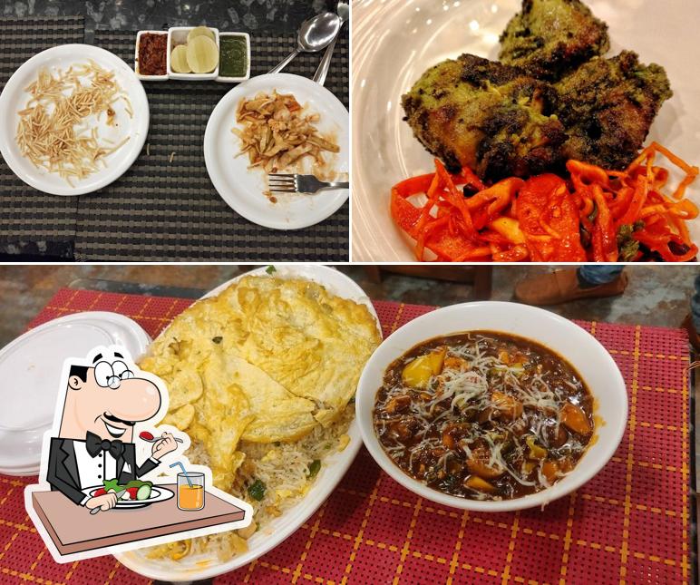 Food at Red Sun Multicuisine Family Restaurant