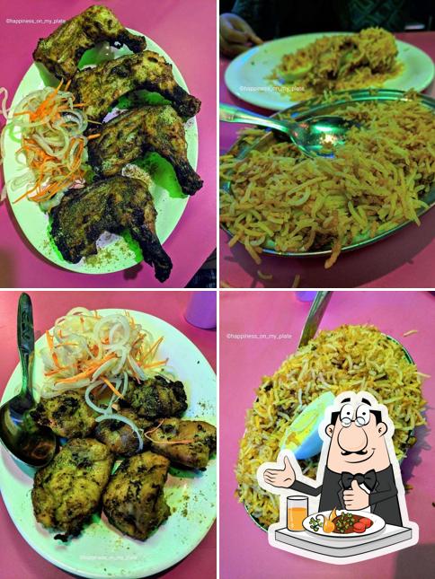 Meals at Biryani king