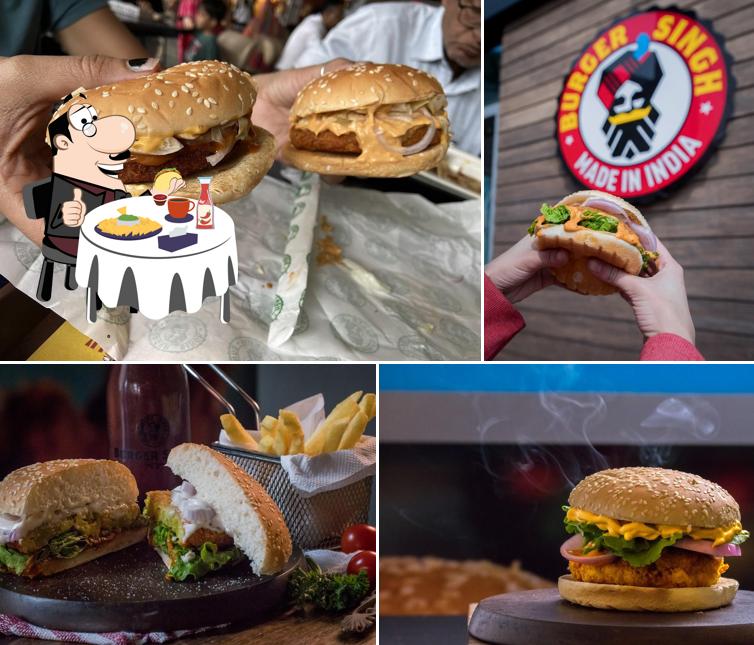 Burger Singh’s burgers will suit a variety of tastes