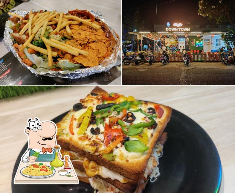 The restaurant's food and exterior