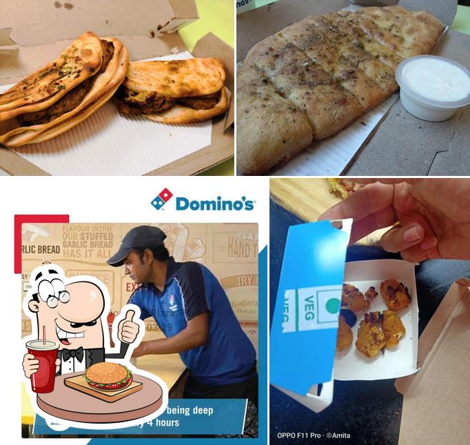 Order a burger at Domino's Pizza Kothrud, Pune